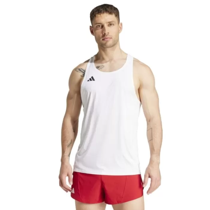 Uomo adidas Magliette Maniche Corte E Lunghe-Adizero E Singlet