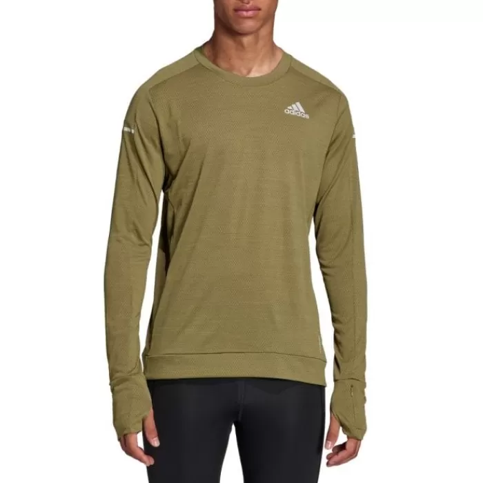 Uomo adidas Magliette Maniche Corte E Lunghe-Cooler Longsleeve