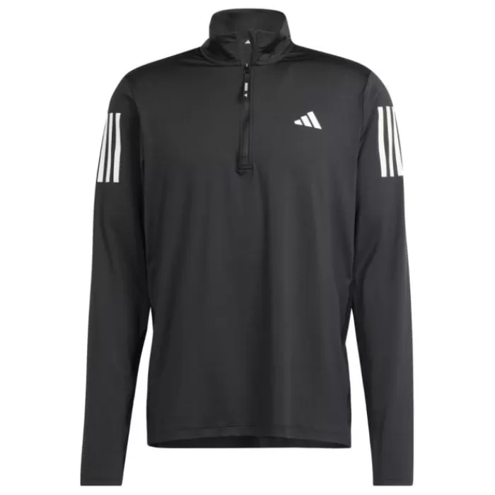 Uomo adidas Magliette Maniche Corte E Lunghe-Own The Run Half-Zip Running Jacket