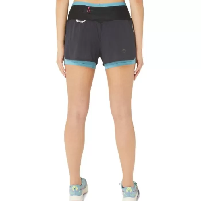 Donna Asics Leggings Corti E Pantaloncini-FujiTrail 2IN1 Short