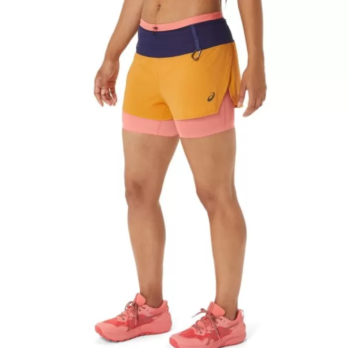 Donna Asics Leggings Corti E Pantaloncini-Fujitrail 2-In-1 Shorts