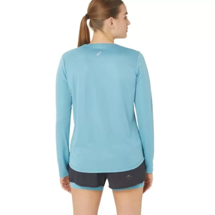 Donna Asics Magliette Maniche Corte E Lunghe-FujiTrail Logo LS Top