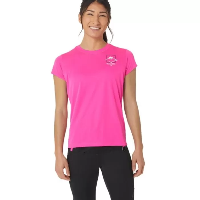 Donna Asics Magliette Maniche Corte E Lunghe-FujiTrail Logo SS Top