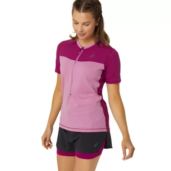 Donna Asics Magliette Maniche Corte E Lunghe-Fujitrail SS Top