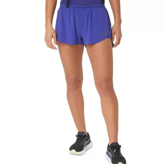 Donna Asics Leggings Corti E Pantaloncini-Metarun Split Short