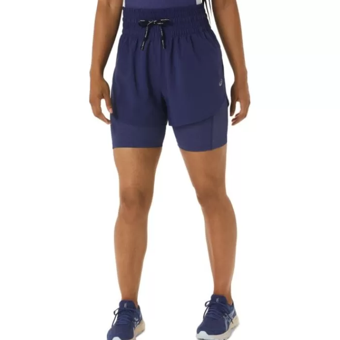 Donna Asics Leggings Corti E Pantaloncini-Nagino 4in Run Shorts