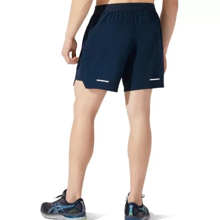 Uomo Asics Leggings Corti E Pantaloncini-Road 7 inch Shorts