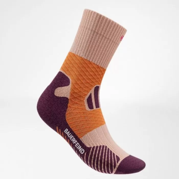 Uomo Bauerfeind Calze | Calze-Trail Run Compression Socks Mid Cut