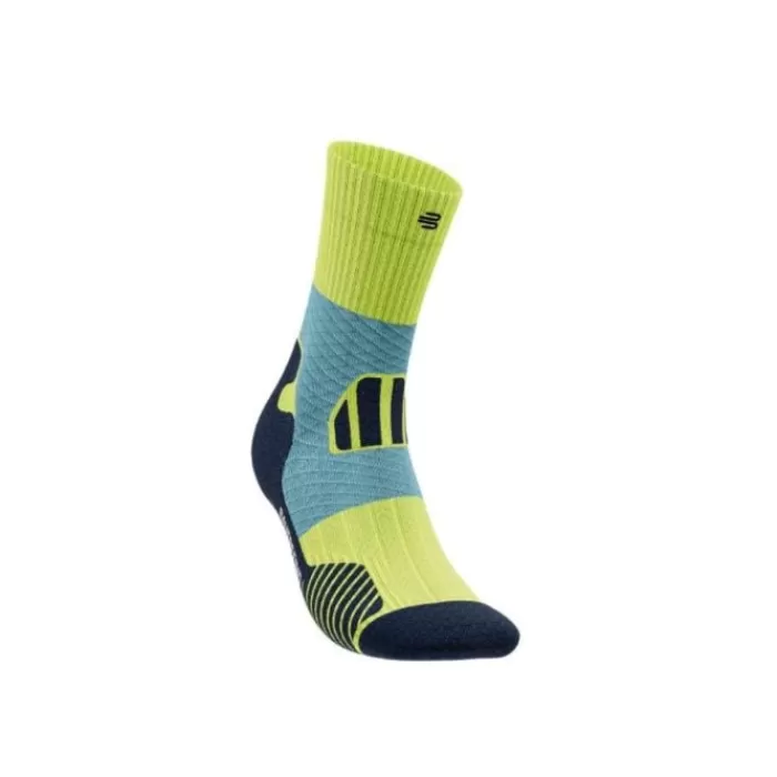 Uomo Bauerfeind Calze | Calze-Trail Run Compression Socks Mid Cut