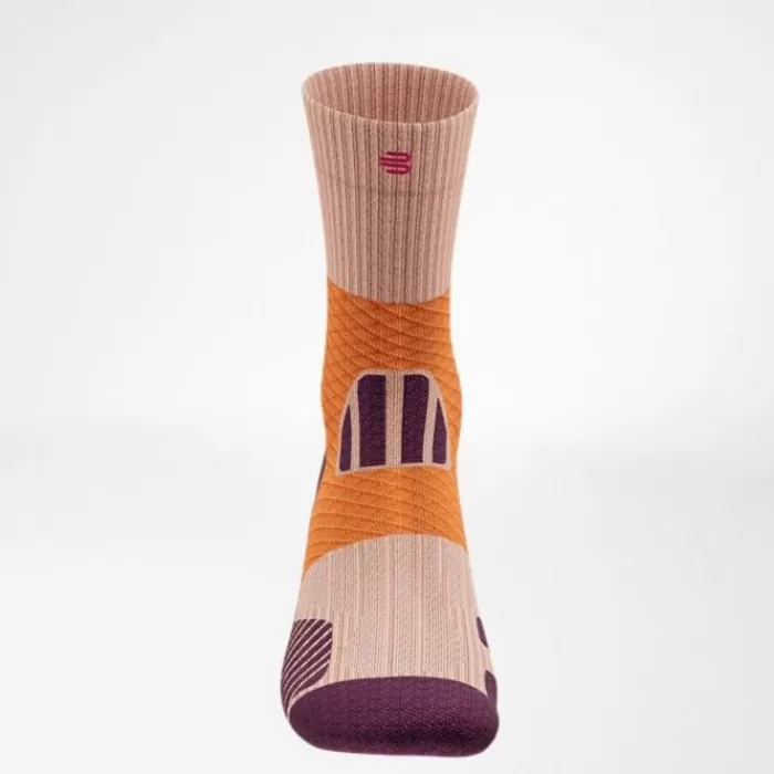 Uomo Bauerfeind Calze | Calze-Trail Run Compression Socks Mid Cut