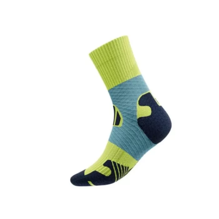 Uomo Bauerfeind Calze | Calze-Trail Run Compression Socks Mid Cut