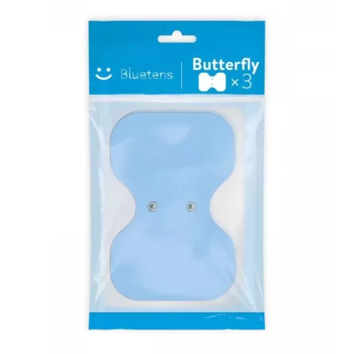 Bluetens Benessere/recupero-Electrodes Butterfly Wireless Clip 3-pack