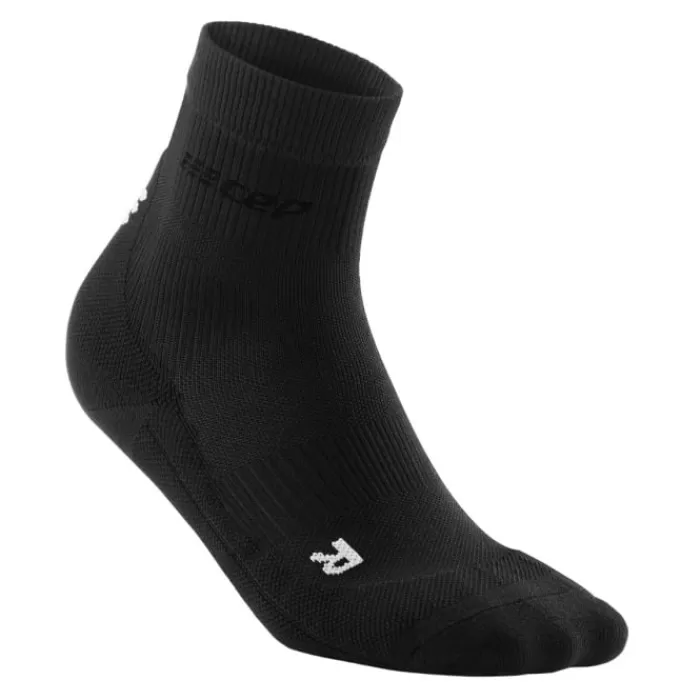 Uomo CEP Calze | Calze-Classic All Black Socks Mid Cut