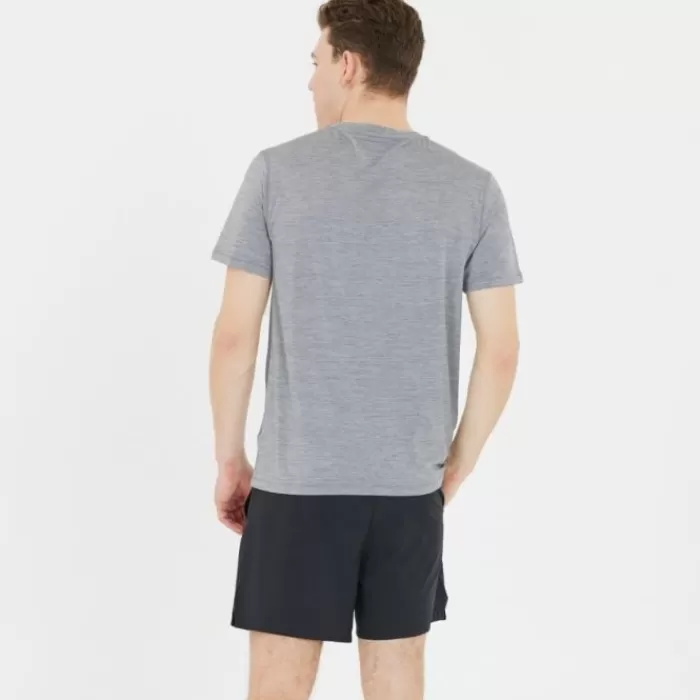 Uomo Endurance Magliette Maniche Corte E Lunghe-Abdon Melange Short Sleeve Tee