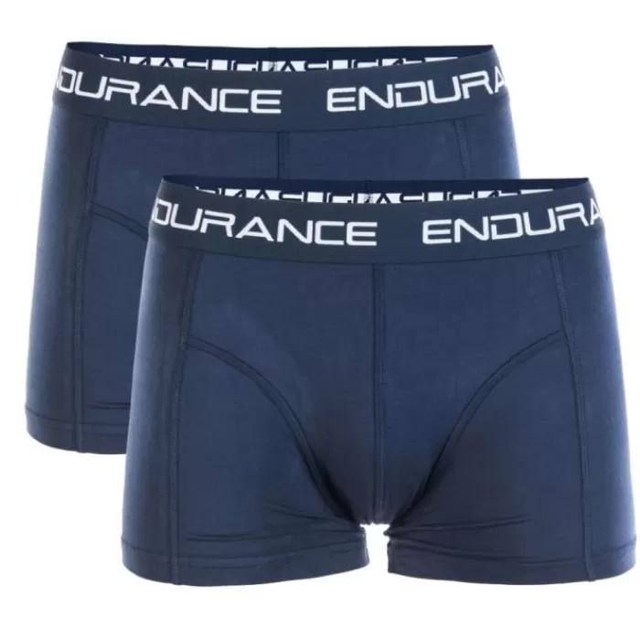 Uomo Endurance Intimo/strato Base-Brighton Bamboo Boxers 2-Pack