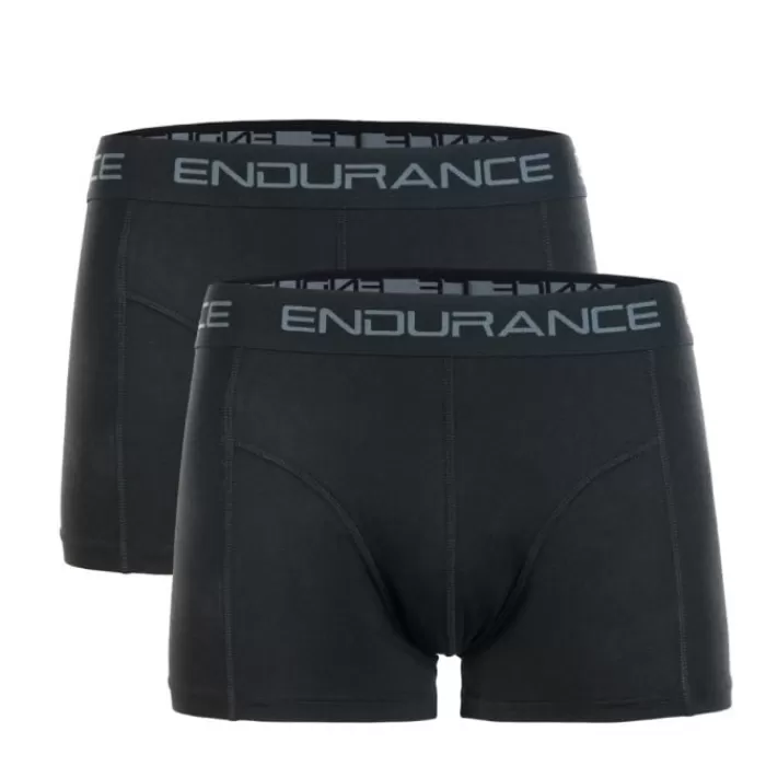 Uomo Endurance Intimo/strato Base-Brighton Bamboo Boxers 2-Pack