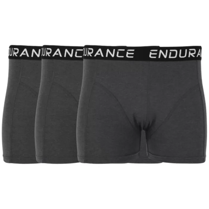 Uomo Endurance Intimo/strato Base-Burke Boxer - 3 Pack