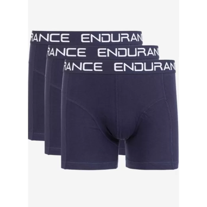 Uomo Endurance Intimo/strato Base-Burke Boxershorts 3-Pack