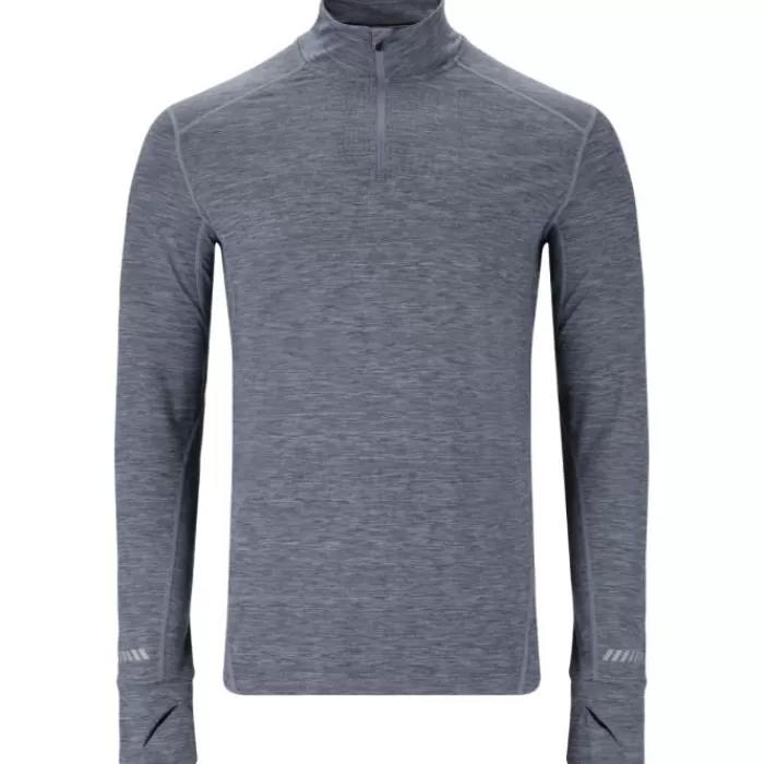 Uomo Endurance Magliette Maniche Corte E Lunghe-Tune Melange Midlayer