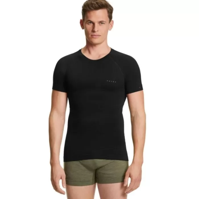 Uomo Falke Magliette Maniche Corte E Lunghe-RU Short Sleeve Tee Warm