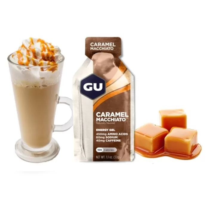 GU Energy Energia-Gel Caffeine (Caramel Macchiato)