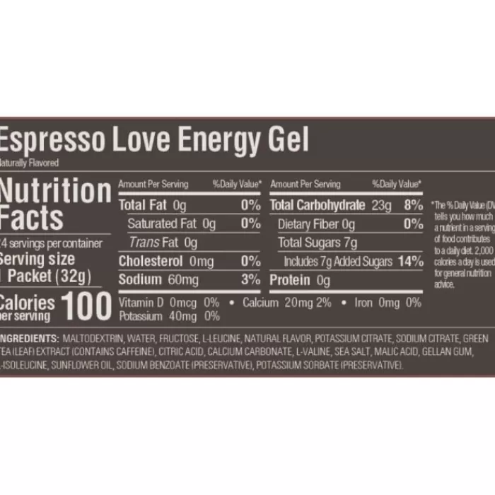 GU Energy Energia-Gel Caffeine (Espresso Love)