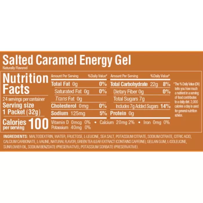 GU Energy Energia-Gel Caffeine (Salted Caramel)