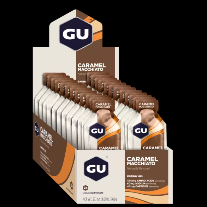 GU Energy Energia-Gel Caffeine 24x32g (Caramel Macchiato)