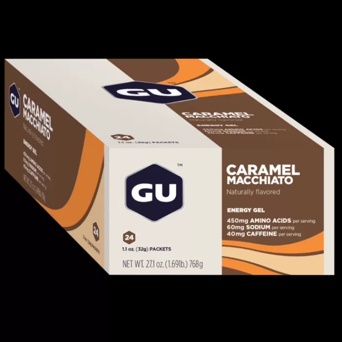 GU Energy Energia-Gel Caffeine 24x32g (Caramel Macchiato)