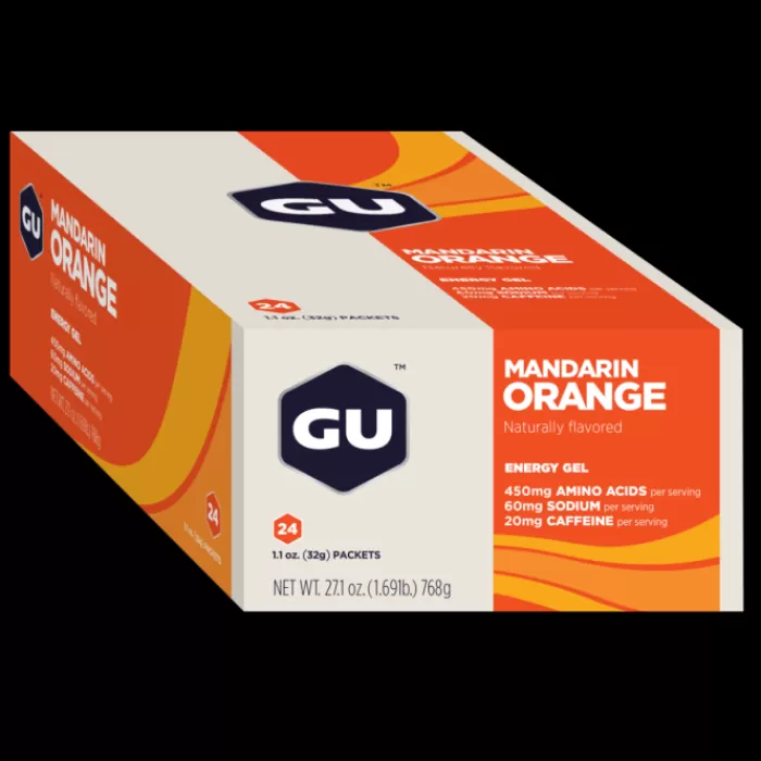 GU Energy Energia-Gel Caffeine 24x32g (Mandarin Orange)