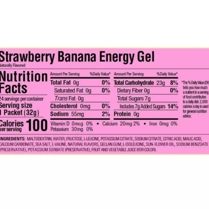 GU Energy Energia-Gel (Strawberry/Banana)