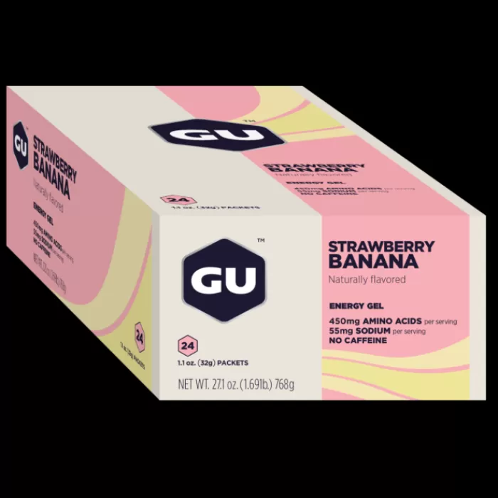 GU Energy Energia-Gel 24x32g (Strawberry Banana)