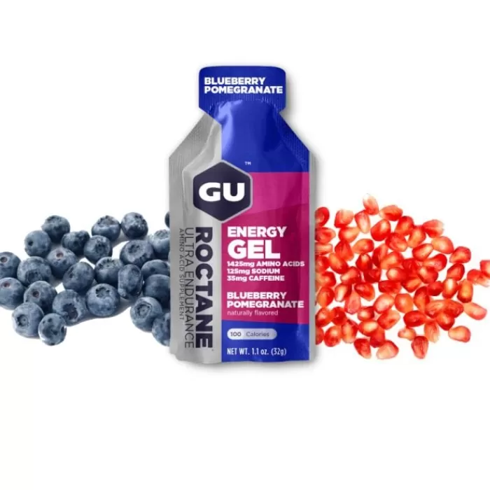 GU Energy Energia-Roctane Gel Caffeine (Blueberry Pomegranda)