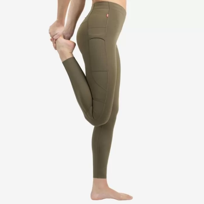 Donna Lipati Leggings E Pantaloni Lunghi-Nimbo PM Tights Green