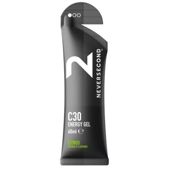 NeverSecond Energia-C30 Energy Gel Citrus - 12 Servings