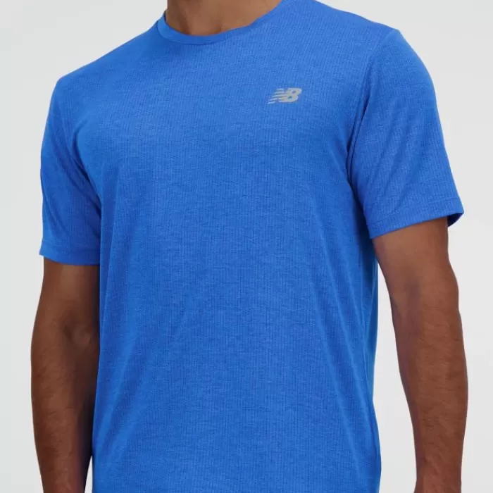 Uomo New Balance Magliette Maniche Corte E Lunghe-Athletics T-Shirt