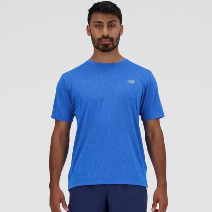 Uomo New Balance Magliette Maniche Corte E Lunghe-Athletics T-Shirt