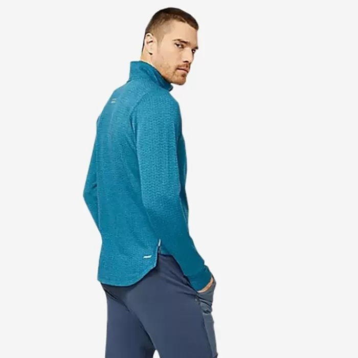 Uomo New Balance Magliette Maniche Corte E Lunghe-NB Heat Grid Half Zip