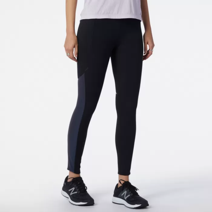 Donna New Balance Leggings E Pantaloni Lunghi-PMV Shutter Speed Tight