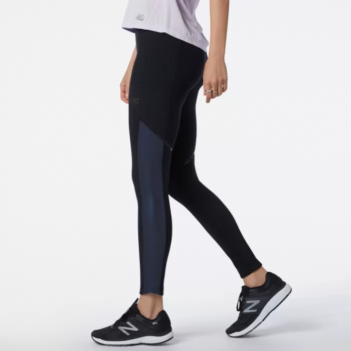 Donna New Balance Leggings E Pantaloni Lunghi-PMV Shutter Speed Tight