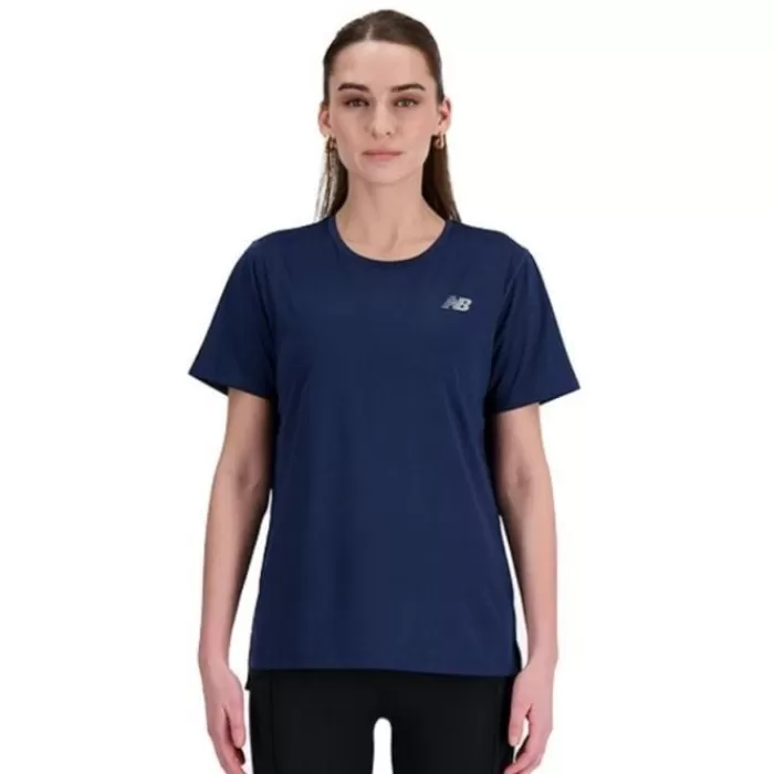 Donna New Balance Magliette Maniche Corte E Lunghe-Sport Essentials T-Shirts