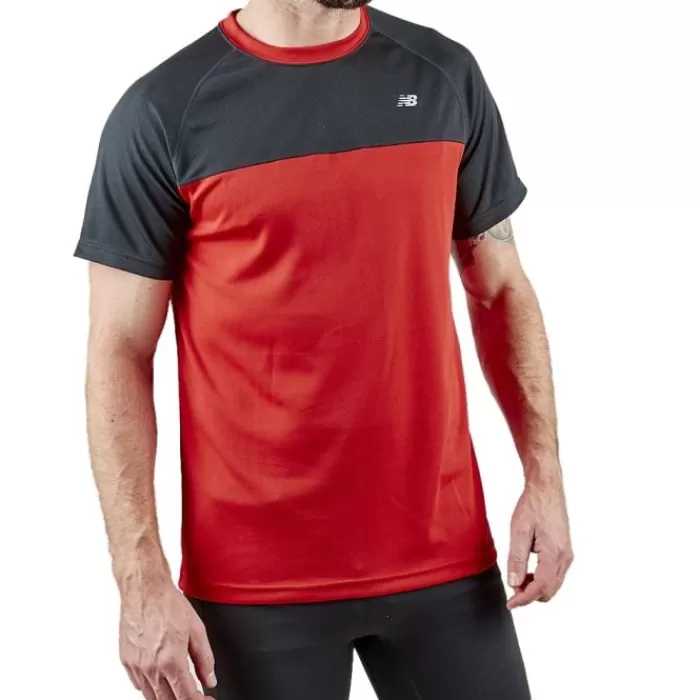 Uomo New Balance Magliette Maniche Corte E Lunghe-T-shirt