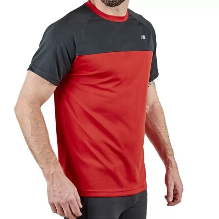 Uomo New Balance Magliette Maniche Corte E Lunghe-T-shirt