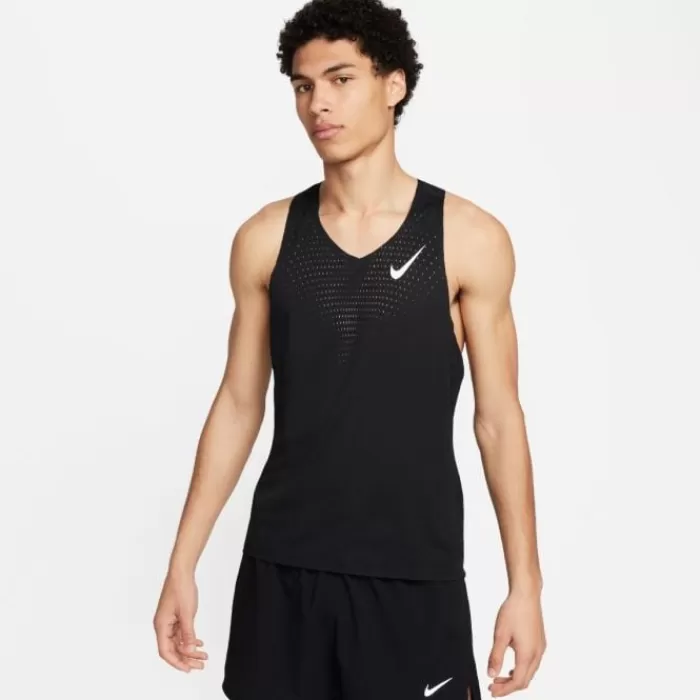 Uomo Nike Magliette Maniche Corte E Lunghe-Dri-FIT Advanced Aeroswift Singlet