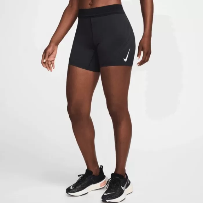 Donna Nike Leggings Corti E Pantaloncini-Dri-FIT Aerowift Mid-Rise 5in Short Tights