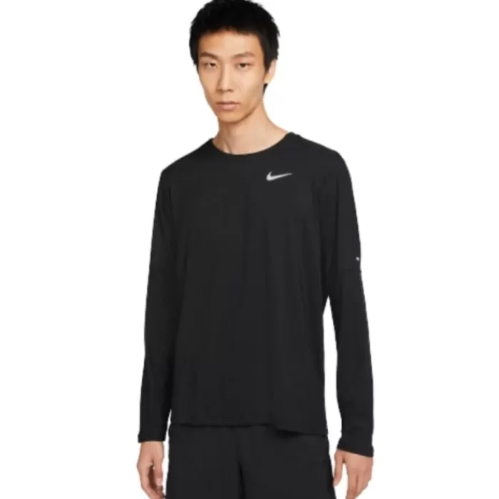 Uomo Nike Magliette Maniche Corte E Lunghe-Dri-Fit Element Crew