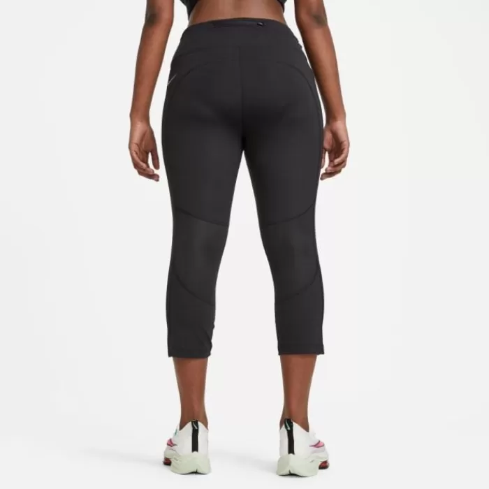 Donna Nike Leggings E Pantaloni Lunghi-Dri-Fit Fast Crop Tight (Plus Size)