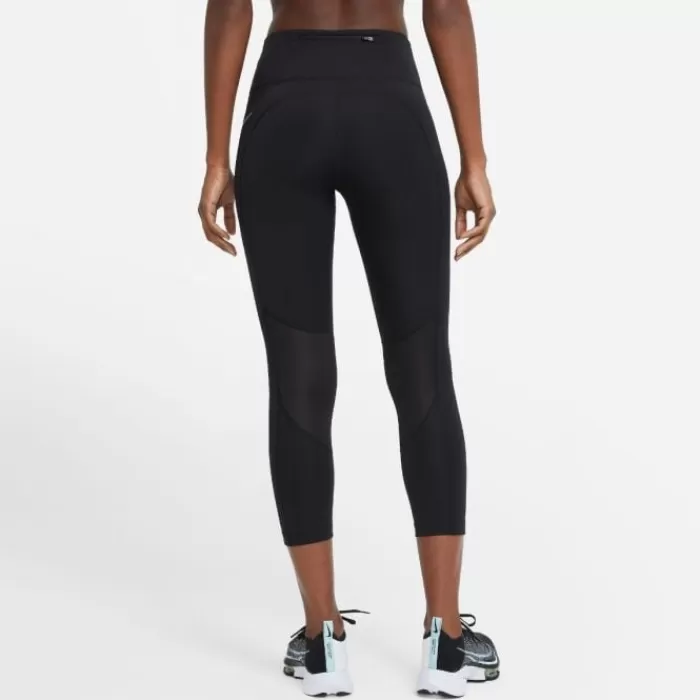 Donna Nike Leggings E Pantaloni Lunghi-Dri-FIT Fast Crop Tights