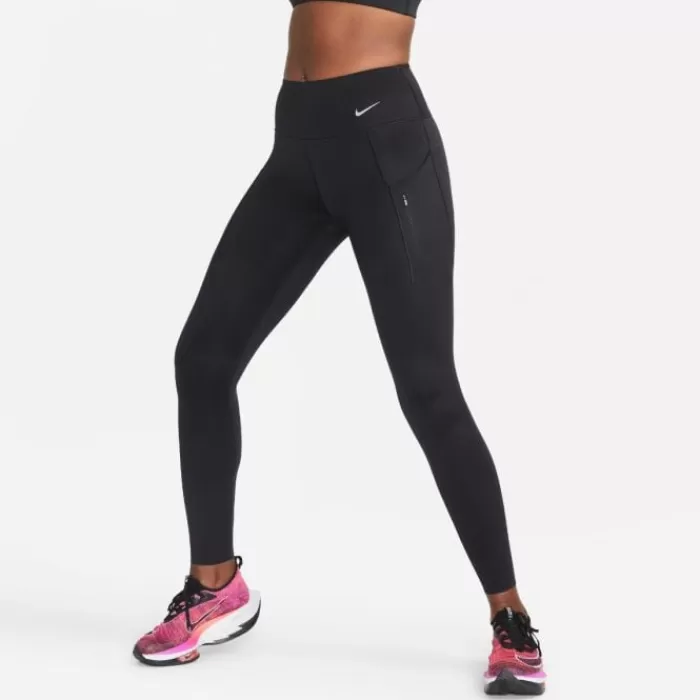 Donna Nike Leggings E Pantaloni Lunghi-Dri-Fit Go Mid-Rise Tight