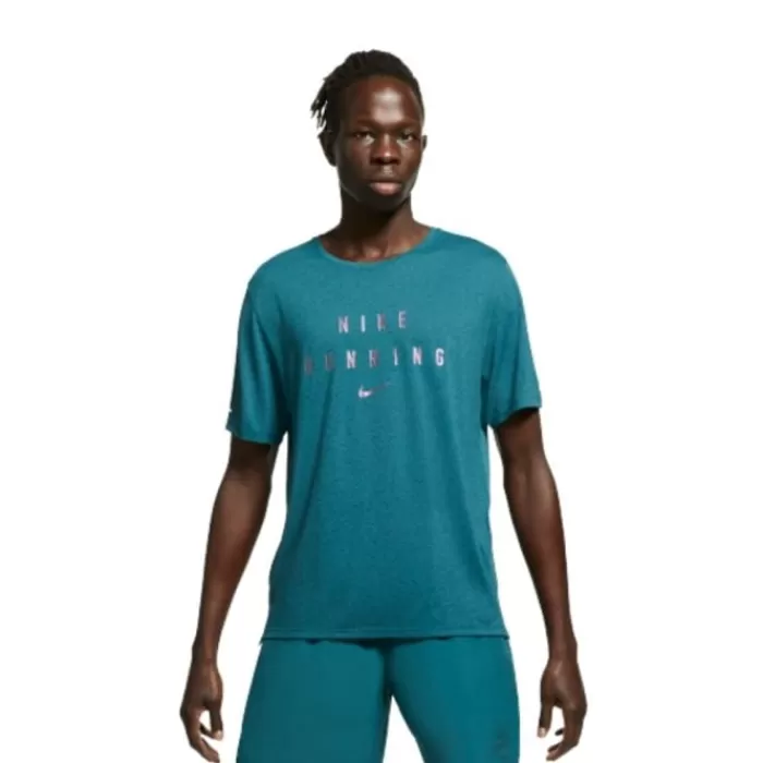 Uomo Nike Magliette Maniche Corte E Lunghe-Dri-fit Miler Run Division SS